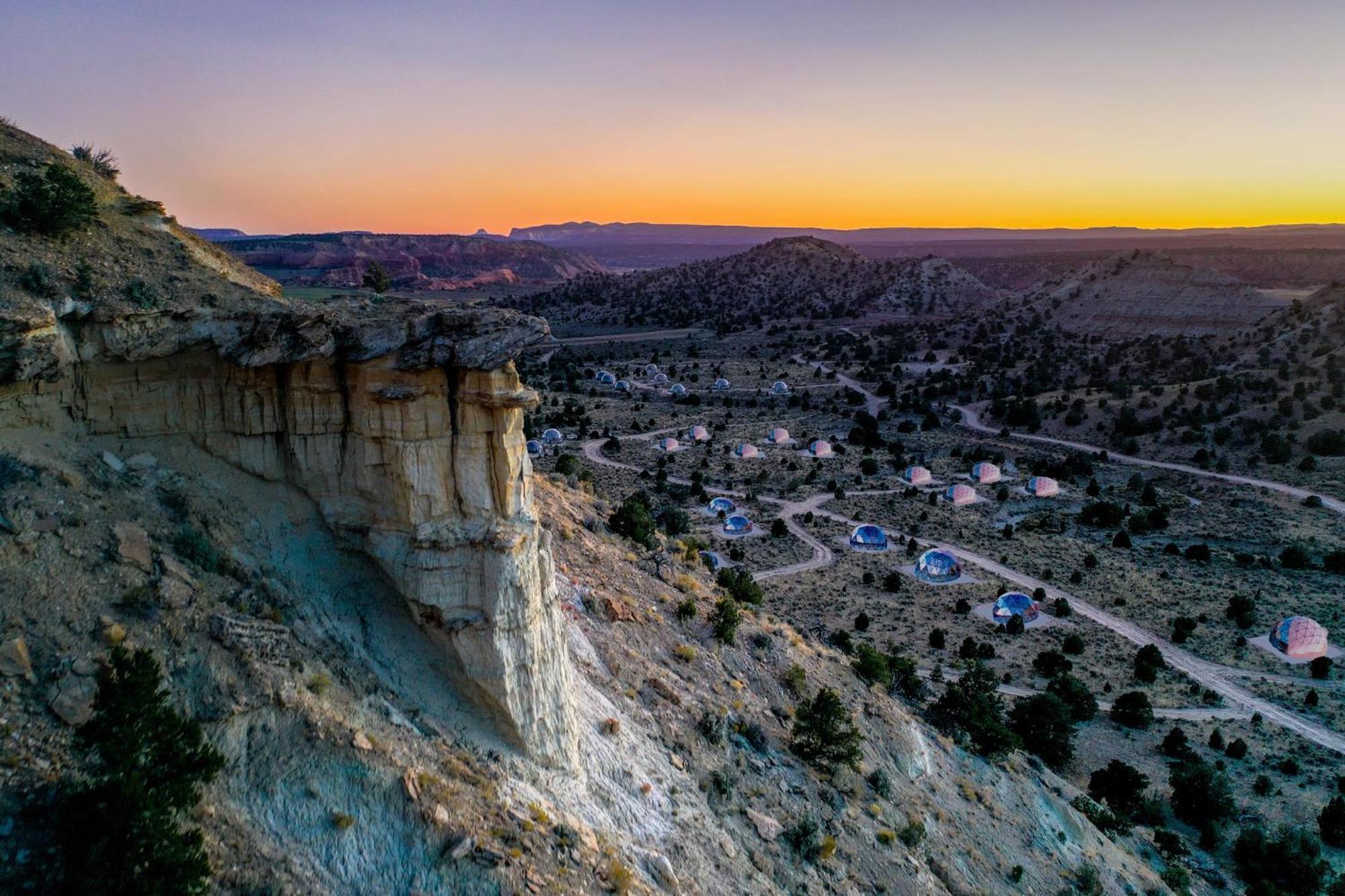 Clear Sky Resorts - Bryce Canyon - Unique Stargazing Domes Cannonville Dış mekan fotoğraf